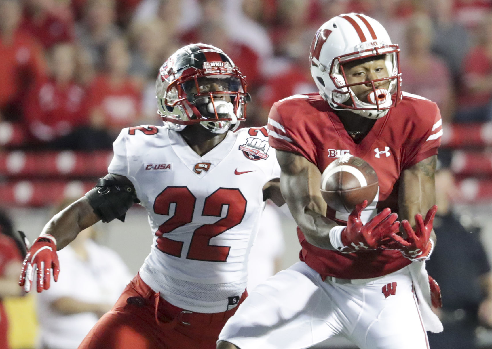 Wisconsin Badgers 34, Western Kentucky Hilltoppers 3